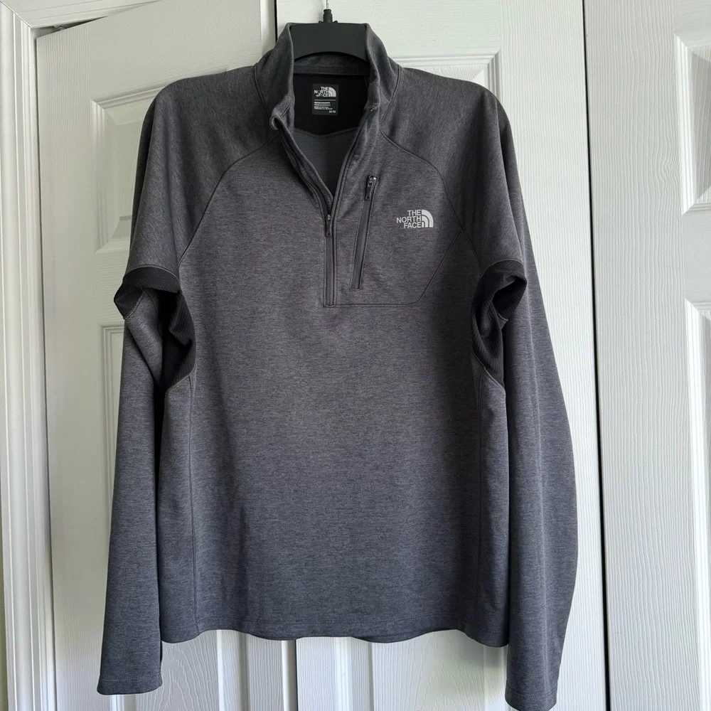 The North Face Jacket 1/4 Zip Long Sleeve Stretch Athletic Flashdry